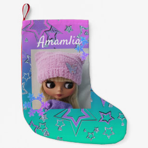 Puppen, Puppen, Barbie, Blythe, Barbie-Puppe Kleiner Weihnachtsstrumpf