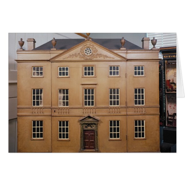 Puppenhaus, Neo-Classical Adam Style, c.1810 (Vorderseite (Horizontal))