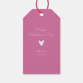 Puppenhaus Rosa Valentinstag Geschenkanhänger