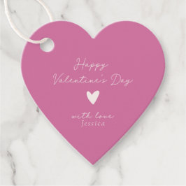 Puppenhaus Rosa Valentinstag Geschenkanhänger