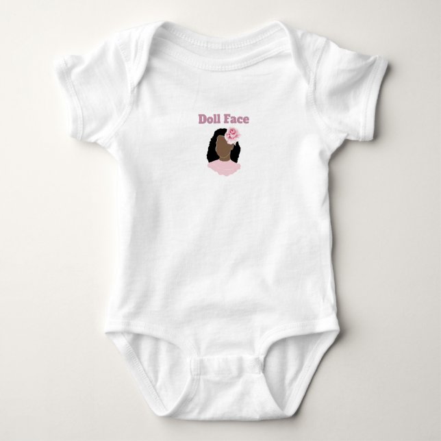 Puppenkleidung T - Shirt Baby Bodysuit (Vorderseite)