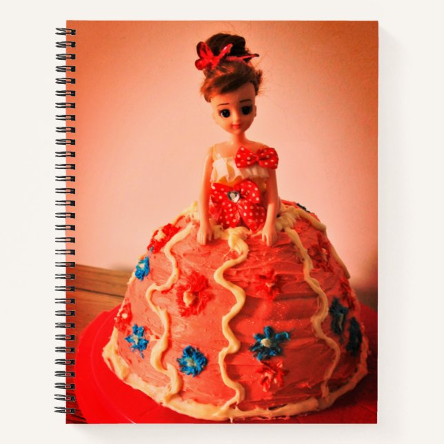 Puppenkuchen Notizbuch (Vorderseite)