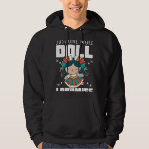Puppensammler-Funny-Zitat nur noch ein Puppe ich p Hoodie