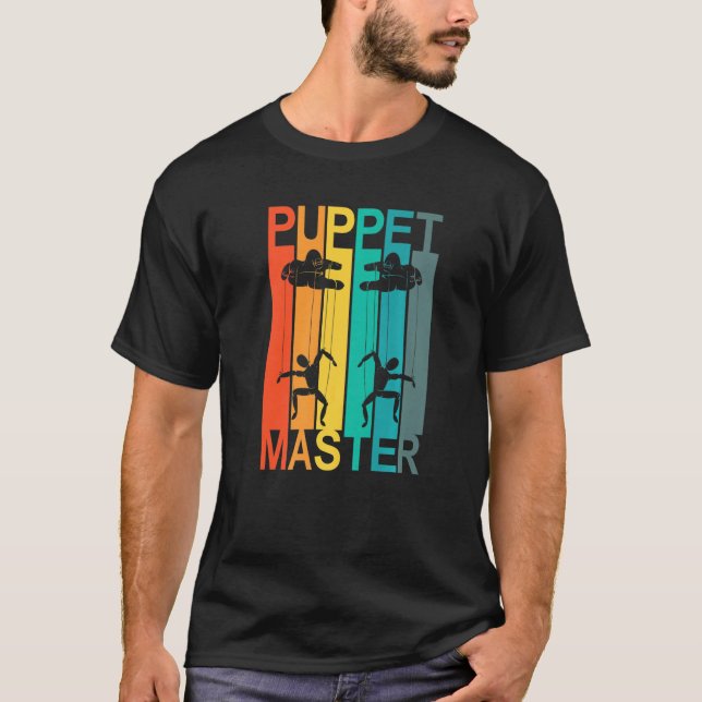 Puppet-Meister Puppeteer-Puppetrie T-Shirt (Vorderseite)