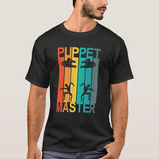 Puppet-Meister Puppeteer-Puppetrie T-Shirt (Vorderseite)