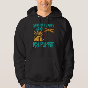 Puppeteer Doll Ventriloquist Puppet Theater Puppet Hoodie