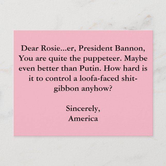 Puppeteer Postkarte (Vorderseite)