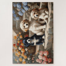 Puppies Classic Garden
