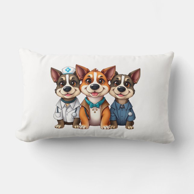 Puppies  lendenkissen (Vorderseite)