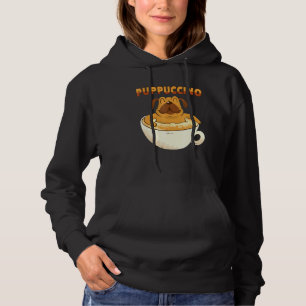 Puppuccino - Hund Cappuccino - Kaffeehunde Hoodie