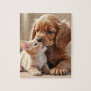 Puppy and Kitten