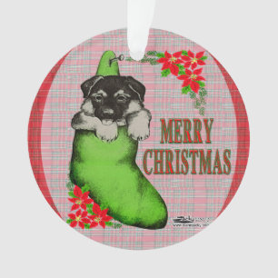 Puppy de Merry Christmas