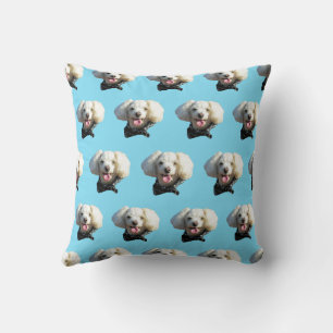 Puppy Dog Benutzerdefiniertes Foto Muster Kissen