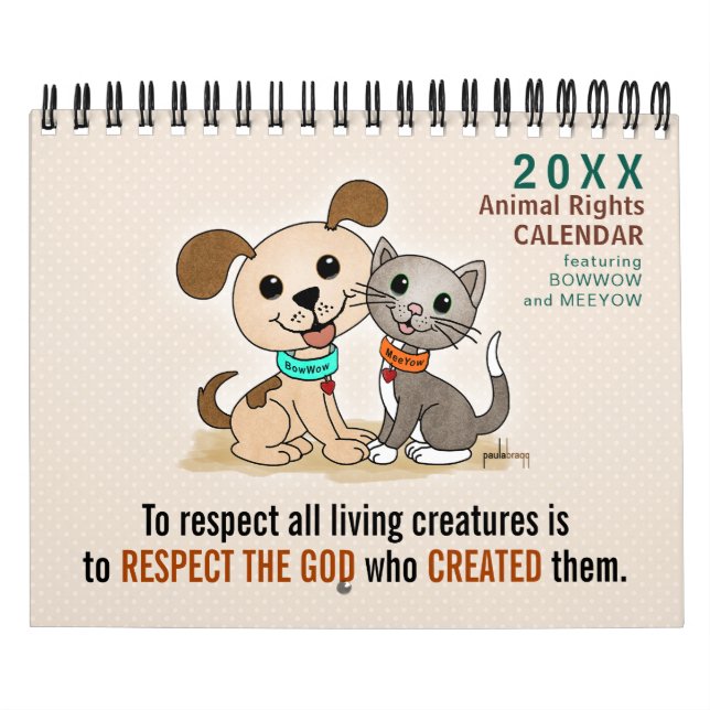Puppy Dog Kitty Cat Pet Animal Welfare Rights Kalender (Titelbild)
