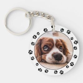 Puppy-Foto-Schlüsselanhänger Schlüsselanhänger