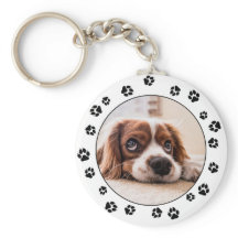 Puppy-Foto-Schlüsselanhänger