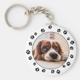 Puppy-Foto-Schlüsselanhänger Schlüsselanhänger