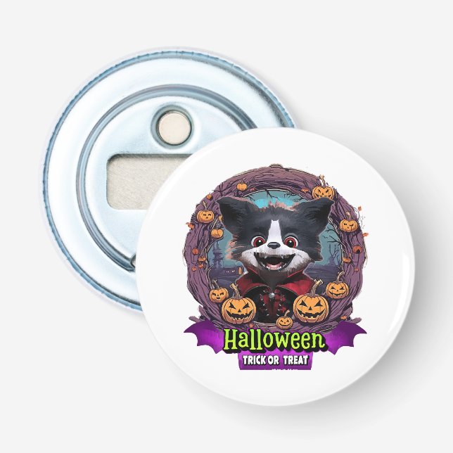 Puppy Halloween-Kostüm Flaschenöffner (Vorderseite)