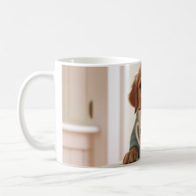 Puppy-Kaffee-Tasse Kaffeetasse (Links)