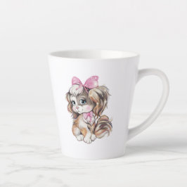 Puppy Latte Mug Milchtasse