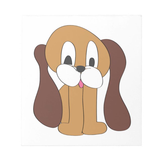 PUPPY LONG EARS NOTIZBLOCK (Vorderseite)