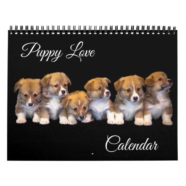 Puppy Love Calendar Kalender (Titelbild)