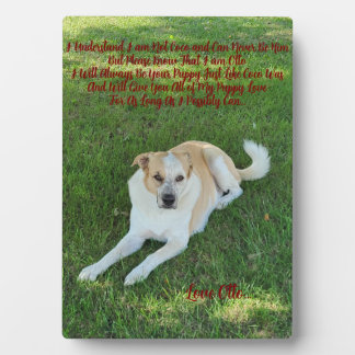 Puppy Love Fotoplatte