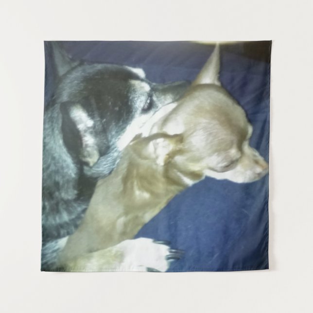 Puppy Love Tapestry Wandteppich (Vorderseite)