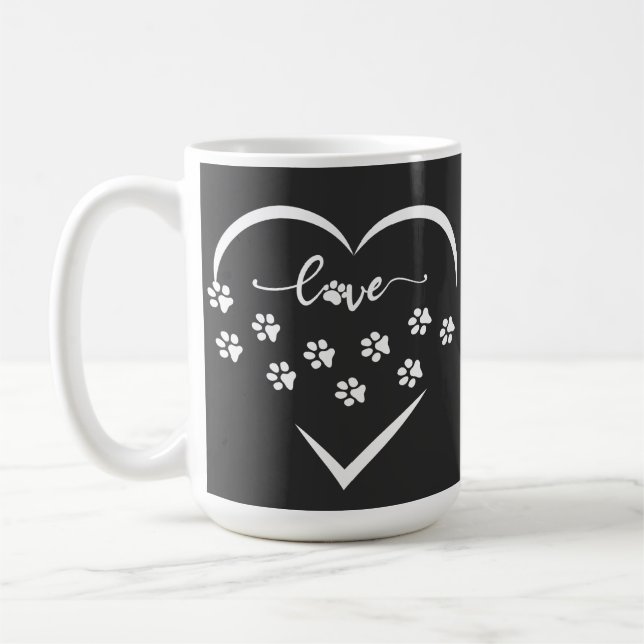 PUPPY LOVER KAFFEETASSE (Links)