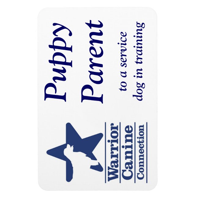 Puppy Parent Magnet (Vertikal)