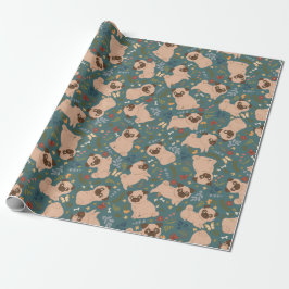 Puppy Pattern Wrapping Paper Geschenkpapier