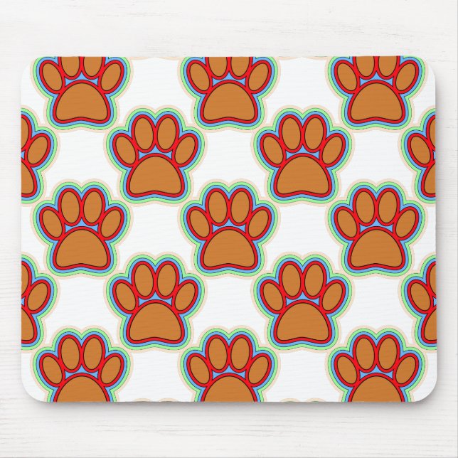 Puppy Paws Mousepad (Vorne)
