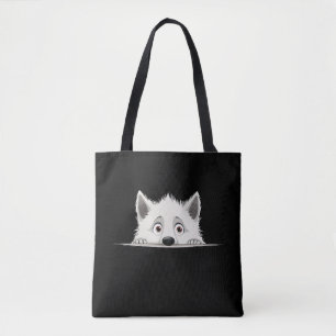 Puppy Peking Niedlich Adorable Funny Animal Cartoo Tasche