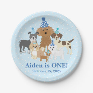 Puppy Plate Personalized for your Birthday Pappteller
