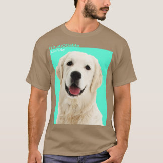 Puppy print Collection Im DOGable Labrador T-Shirt