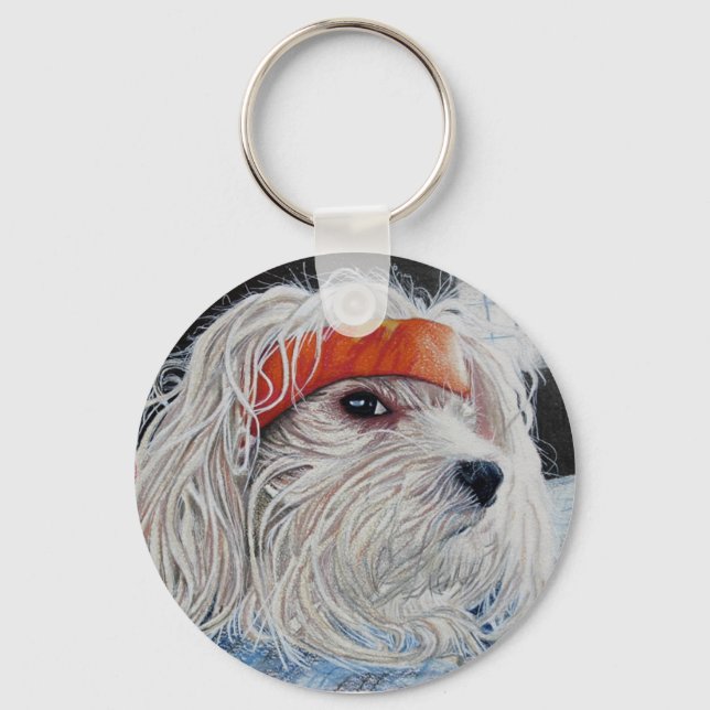 Puppy Punk Schlüsselanhänger (Vorderseite)