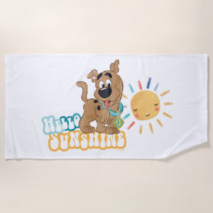 Puppy Scooby-Doo "Hello Sunshine" Strandtuch
