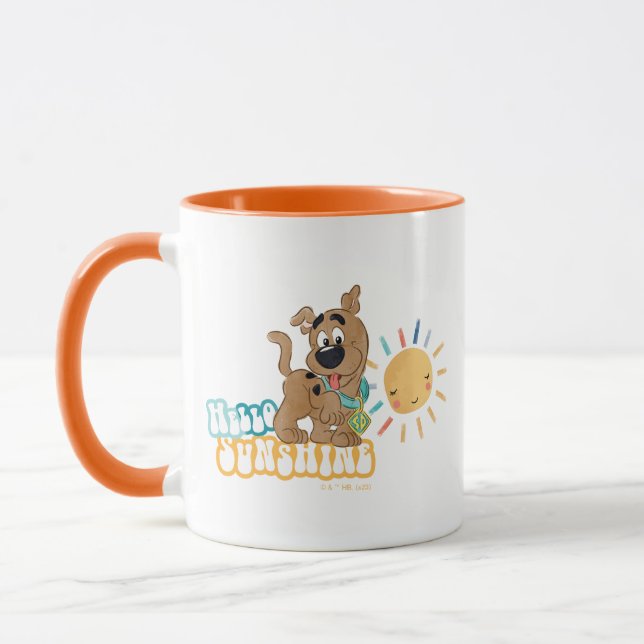 Puppy Scooby-Doo "Hello Sunshine" Tasse (Links)