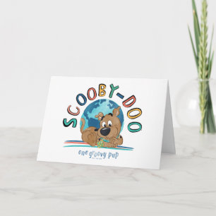 Puppy Scooby-Doo "One Groovy Pup" Karte