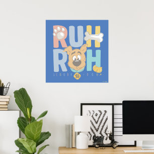 Puppy Scooby-Doo "Ruh Roh" Poster