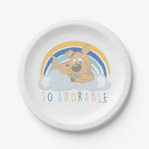 Puppy Scooby-Doo "So Adorable" Pappteller