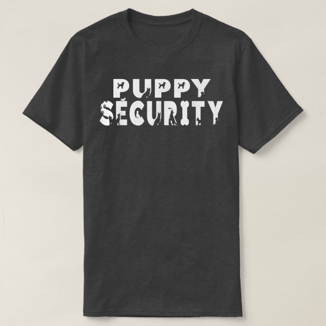 Puppy Security Adult Dog Catcher Kostüm Dalmatiner T-Shirt (Design vorne)