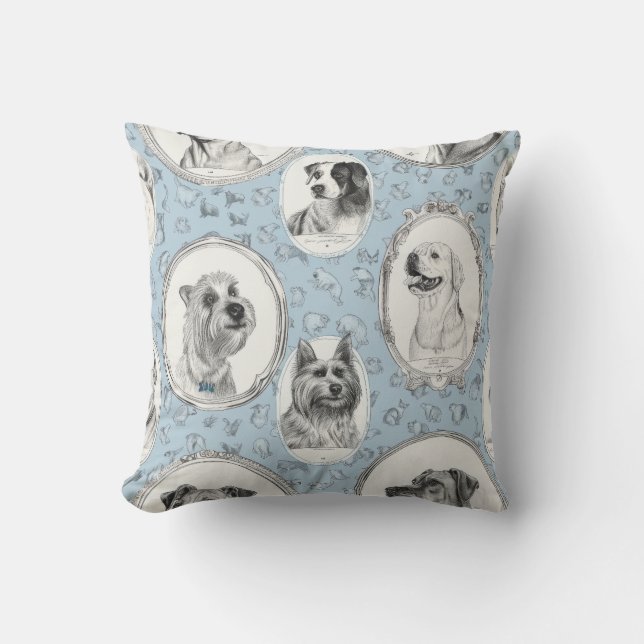 Puppy Snuggle Throw Blanket Kissen (Vorderseite)