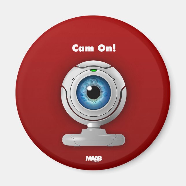 Puppyeye Webcam Magnet (Vorne)