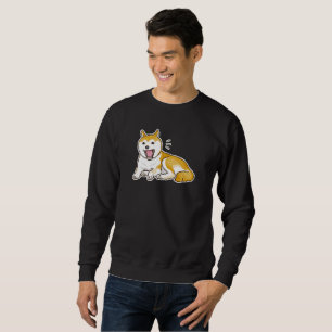 Puppylike Shiba Inu Dog Pixart Sweatshirt