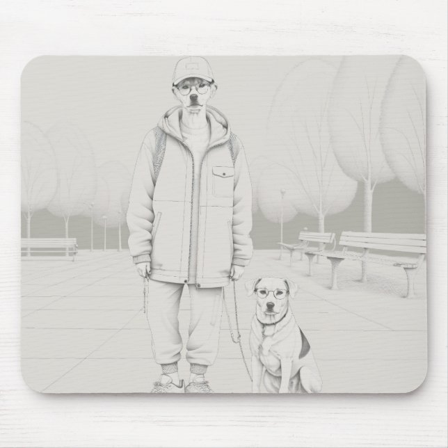 PuppyMan Mousepad (Vorne)