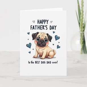 Puppys süße Vatertagskarte Karte