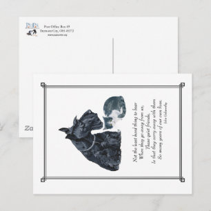 PUPS-Mitleidskarte Postkarte