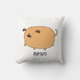 Puptato Funny Puppy Potato Puff Kissen