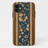 Pupukea Vintag Hawaiian Surfboard iPhone 5 Hüllen